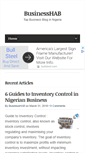 Mobile Screenshot of businesshab.com