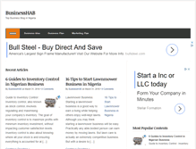 Tablet Screenshot of businesshab.com